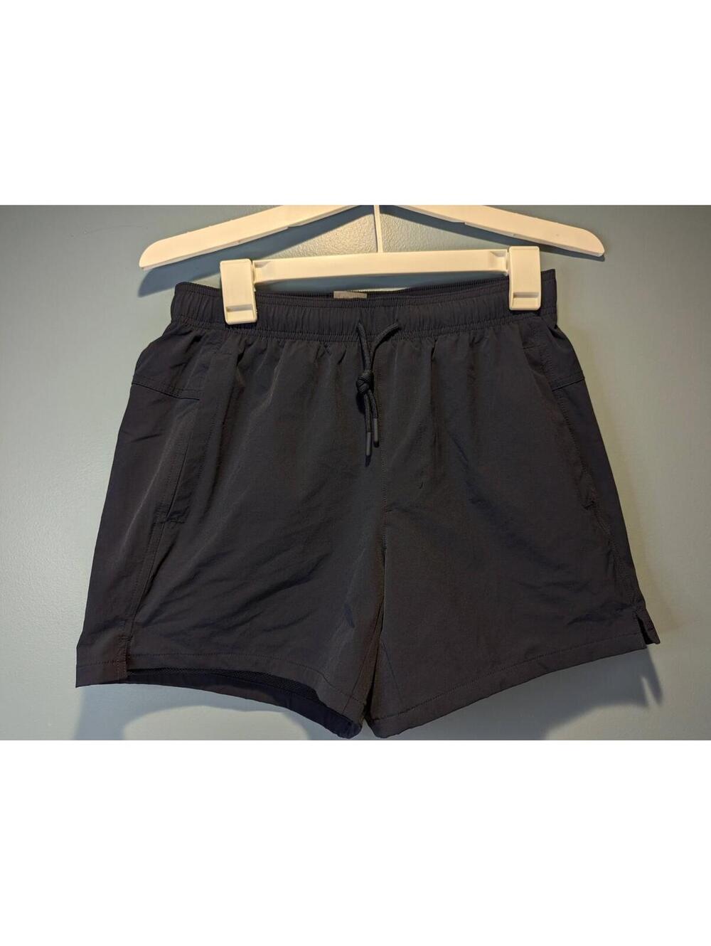 VRST Shorts Womens Small Blue Nylon Blend Workout Run Hiking Athletic Drawstring